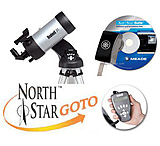Image of 2-PC Northstar Astronomy Gift Package - Bushnell Northstar 788850 5&quot; Telescope, Meade Autostar Suite and Lunar Imager 04520