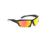 Image of 5.11 Tactical Burner Half-Frame Mirrored Sunglasses