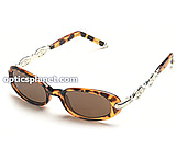 Image of Body Specs Ms.Honi Sunglasses w/ Demi Frame and Brown Lenses