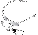 Image of Bolle SwiftKick Prescription Rx SOS Adapter TRU 50072 - CR-39 Clear Lens