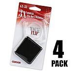 Image of Carson GN33 MagniFlip Magnifying Glass Loupe 4 Pack