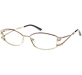 Image of Diva Swarovski Crystals Eyeglasses 5268 with No-Line Progressive Rx Prescription Lenses
