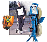 Image of 2-PC Perfect Pitch Baseball Fan Gift Package - JUGS 101 Baseball Pitching Machine M1010, Laser Sports Sensors Baseball Glove Radar SALE