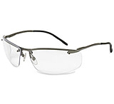 Image of Howard Leight Slate Series Safety Glasses w/ Metal Frame and Anti-Fog Clear Lenses