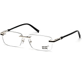 Image of Mont Blanc MB0679 Single Vision Prescription Eyeglasses