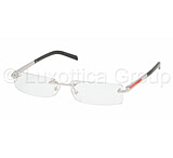 Image of Prada Linea Rosa Eyeglasses PS54AV with No-Line Progressive Rx Prescription Lenses