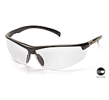 Image of Pyramex Forum Safety Glasses - Black Frame/Clear Anti-Fog Lens