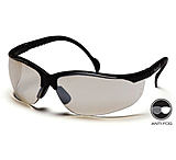 Image of Pyramex Venture II Safety Glasses - Indoor/Outdoor Mirror Anti-Fog Lens, Black Frame