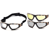 Image of Pyramex XSG Ballistic Shooting Glasses w/ Clear, Gray and Amber Ballistic Lens Kit