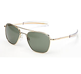 Image of Randolph Aviator Pilot 23K Gold Sunglasses