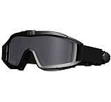 Image of Revision Desert Locust Fan Goggles, Black, Basic Kit w/ single lens