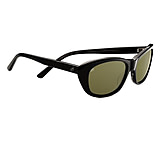 Image of Serengeti Bagheria Single Vision Prescription Sunglasses, Black Grey Tortoise Frame-7787SV