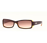 Image of Versus VR6032-487-13-5516 Sunglasses with No-Line Progressive Rx Prescription Lenses - Bordeaux-White Trasparent Yell Frame w/ 55 mm Diameter Lenses