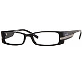 Image of Versus Eyeglasses VR8055-GB1-5215 with Lined Bifocal Rx Prescription Lenses - Black Frame w/ 52 mm Diameter Lenses
