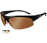 Image of Wiley X B-2 Interchangeable Lens Sunglasses - Polarized Smoke Lens