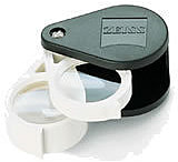 Image of Zeiss Optics D36 (3x+6x=9x) Aplanatic Achromatic Pocket Magnifier Loupe
