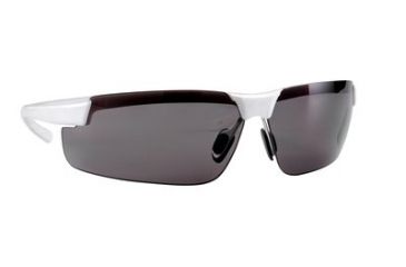 Image of 3M Performance Safety Eyewear,Ultra-Comfort Design,Black/White Frame,Anti-Fog Gray Lens 47080-WZ4