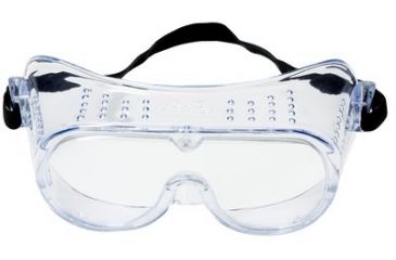 Image of 3M Safety Impact Goggle 332AF, Clear Anti Fog Lens, 10/CS 40651-00000-10