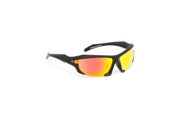 Image of 5.11 Tactical Burner Half-Frame Mirrored Sunglasses, Flame Mirror, 1 SZ 52061-917-1 SZ