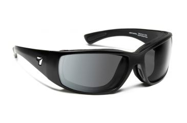 Image of 7 Eye Air Shield Taku Plus Sunglasses,Photochromic Day Night Eclypse Lens,Matte Black Frame,S-L 270117