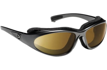 Image of 7 Eye Bora Sunglasses Glossy Black Frame Re Act Nxt Copper 140521