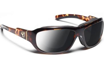 Image of 7 Eye Buran Sunglasses, DARKshift Extra Dark Photochromic Lens, Light Tortoise Frame, S-L, 226016