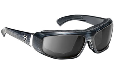 Image of 7 Eye Cape Bali Sunglasses, Charcoal Frame, Polarized Gray NXT Sunglasses 190356