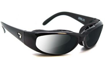 Image of 7 Eye Chubasco Sunglasses, DARKshift Extra Dark Photochromic Lens, Glossy Black Frame, S-L 350516