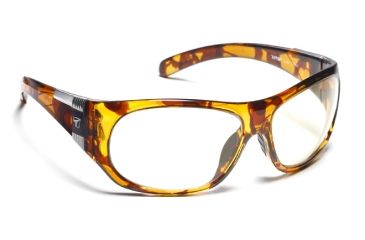 Image of 7-Eye Clay Active Lifestyle Sunglasses, Dark Tortoise Frame, SharpView Clear, 870640