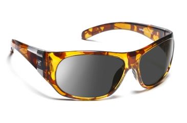 Image of 7-Eye Clay Active Lifestyle Sunglasses, Dark Tortoise Frame, SharpView Gray, 870641