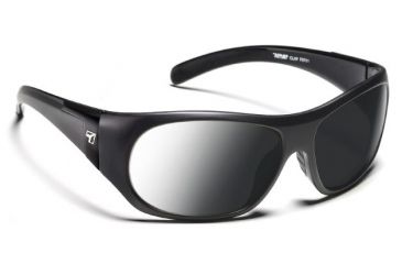 Image of 7-Eye Clay Active Lifestyle Sunglasses, Matte Black Frame, DARKshift Extra Dark Photochromic,  870116