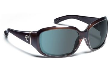 Image of 7 Eye Mistral AirDam Womens Sunglasses, Crystal Chocolate Frame, 24 7 Gray NXT Lens 583417