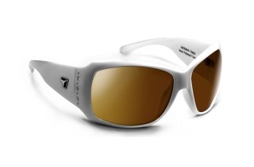 Image of 7 Eye Signature Series Natasha Sunglasses - Women's, Photochromic Day Night Contrast Lens, Glacier White Frame, 840028