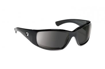 Image of 7 Eye Taku Full Frame Sunglasses Matte Black Frame Sharpview Gray Lens 570141