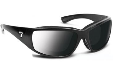 Image of 7 Eye Taku Plus Sunglasses, DARKshift Extra Dark Photochromic Lens, Glossy Black Frame, S-L 270516