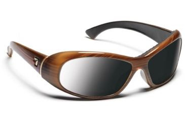 Image of 7 Eye Women's Zephyr Sunglasses, DARKshift Extra Dark Photochromic Lens, Sandalwood Frame, S-L 564416