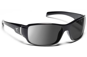 Image of 7 Eye 7eye Active Lifestyle Sunglasses Cody, Polarized SharpView Gray PC Lens, Black Carbon Frame, M-L , Men 426653