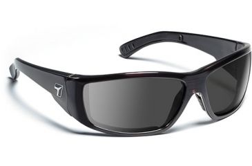 Image of 7 Eye 7eye Air Dam Sunglasses Maestro, Sharp View Clear Lens, Mahogany Frame, M-L , Men 595240