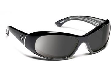 Image of 7 Eye 7eye Air Dam Sunglasses Zephyr, Sharp View Clear Lens, Glossy Black Frame, S-M , Women 560540
