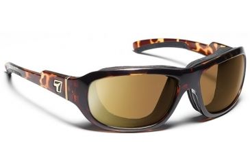 Image of 7 Eye 7eye Air Shield Sunglasses Buran, SharpView Copper PC Lens, Light Tortoise Frame, M-L , Men 226042