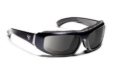 Image of 7Eye 180541 Men's Bali Bifocal Sunglasses Airshield Glossy Black Frames