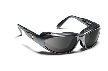 Image of 7eye 190341 Cape Rx Progressive Sunglasses Airshield Charcoal Frames