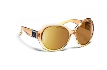 Image of 7eye 825744 Womens Lily Prescription Single Vision Sunglasses Active Lifestyle Honey Frames