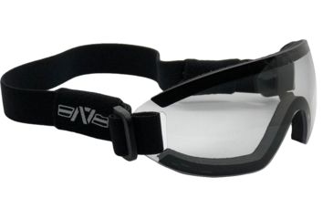 Image of A7 Defense Raptor Ballistic Goggles, Clear Lens, Black Frame, A7RAPTGC