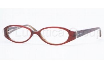 Image of AK Anne Klein AK8046 Eyeglasses with Non-Rx Lenses 148-4815 - Red 