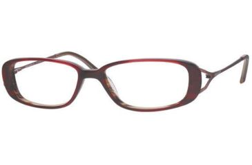 Image of Anne Klein Bifocal AK8048 with Lined Bi-Focal Rx Prescription Lenses 135-4715 - Top Havana On Red
