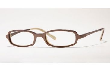 Image of AK Anne Klein AK8063 Eyeglasses with Rx Prescription Lenses 166-4817 - Tortoise/Horr
