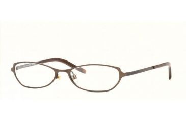 Image of AK Anne Klein AK9061 Eyeglasses with Non-Rx Lenses 453-5317 - Dark Brown
