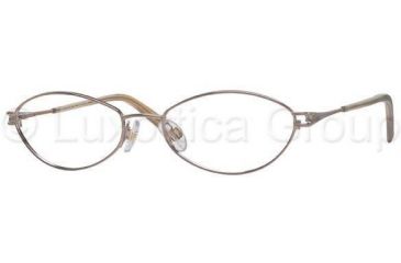 Image of AK Anne Klein AK9066 Eyeglasses with Non-Rx Lenses 455-5117 - Gold 