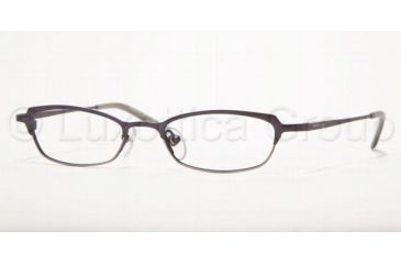 Image of AK Anne Klein AK9088 Eyeglasses with Rx Prescription Lenses 500-4717 - Smoke/Gun 